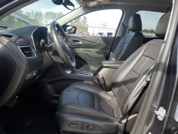 2022 Chevrolet Equinox Premier with VIN 2GNAXNEV6N6148287, listed as a Copart auction lot 42850125 with 35,397 mi miles and Salvage Title. Bid and sale history available at carsss.com. Image 7.
