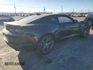 2022 Chevrolet Camaro 1LT with VIN 1G1FB1RSXN0135128, listed as a Copart auction lot 87503625 with 0 mi miles and Salvage Title. Bid and sale history available at carsss.com. Image 3.