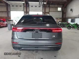 2020 Audi Q8 Premium Plus with VIN WA1EVAF14LD015881, listed as a IAAI auction lot 42646808 with 46,136 mi miles and . Bid and sale history available at DreamBid. Image 16.