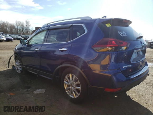 2018 Nissan Rogue SV with VIN KNMAT2MVXJP615158, listed as a Copart auction lot 45275725 with 66,662 mi miles and Salvage Title. Bid and sale history available at carsss.com. Image 2.