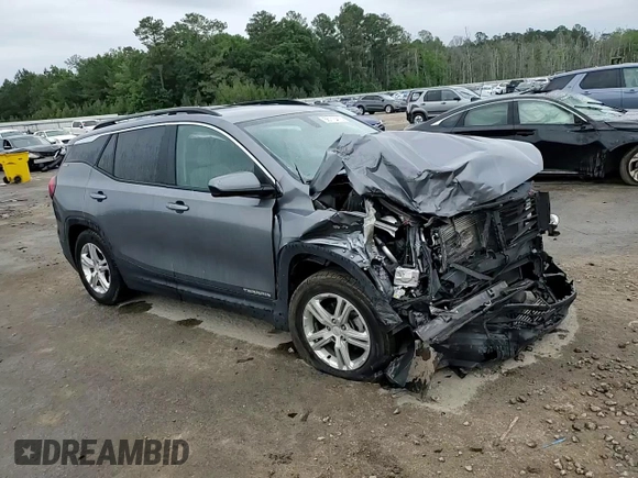 2019 GMC Terrain SLE with VIN 3GKALMEV0KL372519, listed as a Copart auction lot 56115415 with 199,591 mi miles and Salvage title. Bid and sale history available at DreamBid. Image 14.