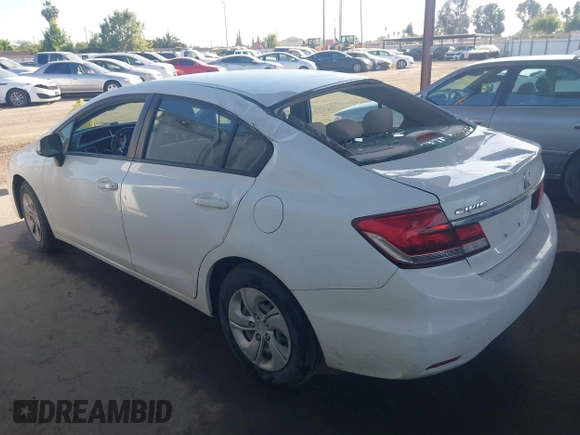 2013 Honda Civic LX z VIN 19XFB2F54DE295250, wystawiony jako IAAI lot #42334848 z przebiegiem 98 062 mil mil oraz . Historia ofert i sprzedaży dostępna na DreamBid. Obrazek 3.