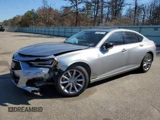2021 Acura TLX z VIN 19UUB5F30MA003198, wystawiony jako Copart lot #53368615 z przebiegiem 27 743 mil mil oraz Szkoda całkowita • Salvage title. Historia ofert i sprzedaży dostępna na DreamBid. Obrazek 1.