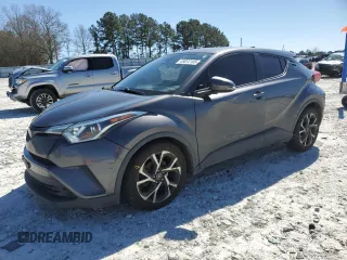 2019 Toyota C-HR XLE with VIN JTNKHMBX2K1033139, listed as a Copart auction lot 49072105 with 212,883 mi miles and Salvage Title. Bid and sale history available at carsss.com. Image 1.