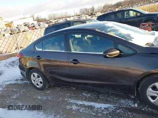 2017 Kia Forte LX with VIN 3KPFK4A71HE138687, listed as a IAAI auction lot 41042425 with 21,228 mi miles. Bid and sale history available at carsss.com. Image 13.
