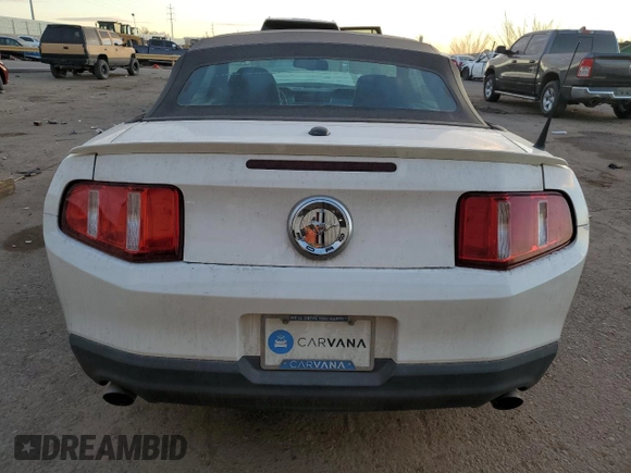 2011 Ford Mustang V6 with VIN 1ZVBP8EM1B5125798, listed as a Copart auction lot 41537645 with 71,635 mi miles and Salvage Title. Bid and sale history available at carsss.com. Image 6.
