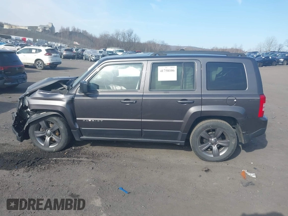 2015 Jeep Patriot High Altitude with VIN 1C4NJPFA1FD262834, listed as a IAAI auction lot 41758106 with 113,643 mi miles and . Bid and sale history available at DreamBid. Image 14.