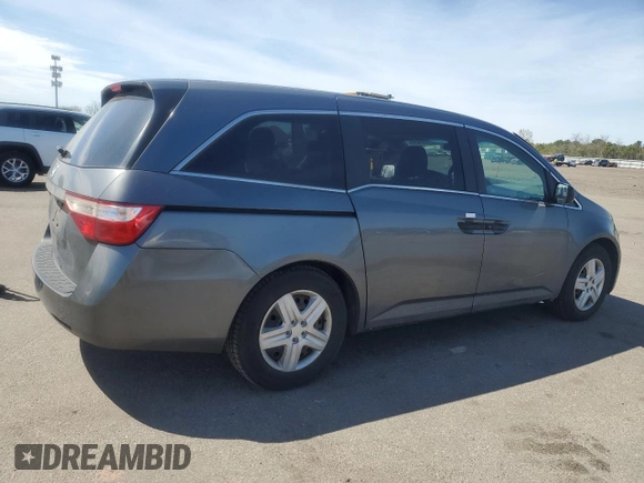 2012 Honda Odyssey LX with VIN 5FNRL5H25CB101655, listed as a Copart auction lot 54958305 with 271,811 mi miles and Clean Title. Bid and sale history available at carsss.com. Image 3.