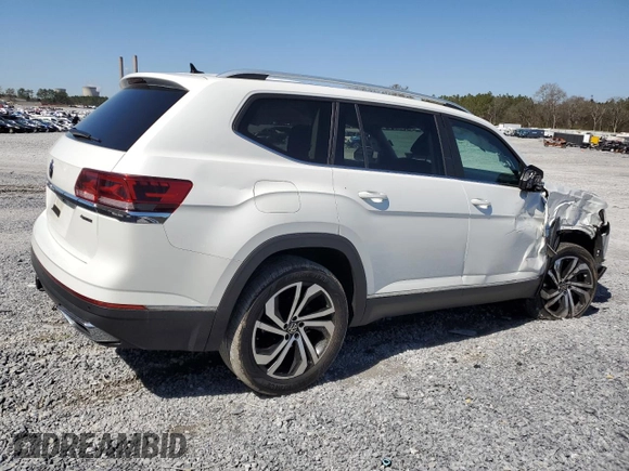 2023 Volkswagen Atlas SEL z VIN 1V2BR2CA5PC558352, wystawiony jako Copart lot #48626945 z przebiegiem 63 232 mil mil oraz Szkoda całkowita • Salvage title. Historia ofert i sprzedaży dostępna na DreamBid. Obrazek 3.