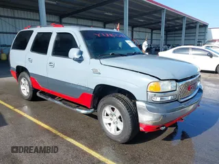 2003 GMC Yukon SLT with VIN 1GKEK13Z13J292213, listed as a IAAI auction lot 42665204 with 342,816 mi miles and . Bid and sale history available at DreamBid. Image 1.