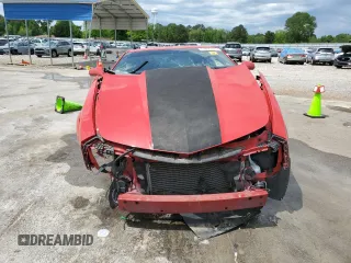 2013 Chevrolet Camaro LT with VIN 2G1FF1E37D9224775, listed as a Copart auction lot 55295635 with 170,300 mi miles and Salvage title. Bid and sale history available at DreamBid. Image 5.