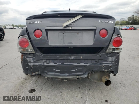 2004 Lexus IS 300/350 with VIN JTHBD192X40084503, listed as a Copart auction lot 52823555 with 133,794 mi miles and Clean Title. Bid and sale history available at DreamBid. Image 6.