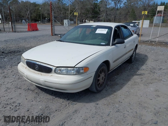2003 Buick Century Custom with VIN 2G4WS52J831138011, listed as a IAAI auction lot 41688456 with 121,702 mi miles. Bid and sale history available at carsss.com. Image 2.