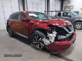 2016 Nissan Murano SL z VIN 5N1AZ2MH3GN110894, wystawiony jako IAAI lot #42192365 z przebiegiem 61 746 mil mil oraz . Historia ofert i sprzedaży dostępna na DreamBid. Obrazek 1.