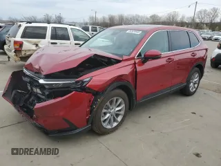 2025 Honda CR-V EX-L with VIN 7FARS4H72SE012296, listed as a Copart auction lot 50928565 with 5,044 mi miles and Salvage Title. Bid and sale history available at DreamBid. Image 1.