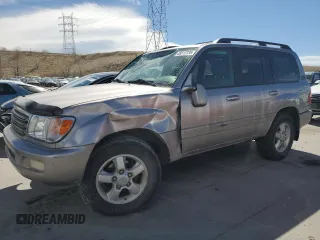 2005 Toyota Land Cruiser with VIN JTEHT05J652078754, listed as a Copart auction lot 48512235 with 189,539 mi miles and Salvage Title. Bid and sale history available at carsss.com. Image 1.