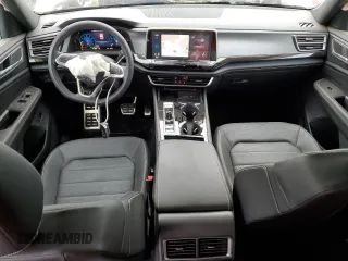 2024 Volkswagen Atlas SEL R-Line with VIN 1V2AE2CA5RC241990, listed as a Copart auction lot 53370185 with 5,294 mi miles and Salvage title. Bid and sale history available at DreamBid. Image 8.