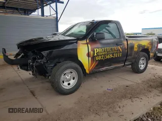 2017 Ram 1500 Tradesman with VIN 3C6JR6AG4HG791673, listed as a Copart auction lot 55655095 with 189,169 mi miles and Salvage title. Bid and sale history available at DreamBid. Image 1.