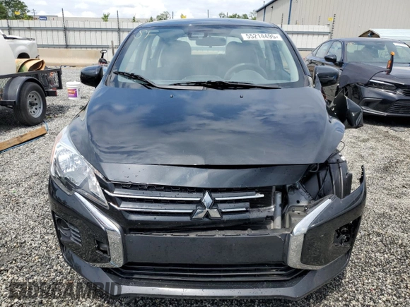 2022 Mitsubishi Mirage ES с VIN ML32AUHJ7NH009249, выставлен на аукционе Copart как лот 55214495 с пробегом 50 861 миль миль и Списание • Salvage title. История ставок и продаж доступна на DreamBid. Изображение 5.