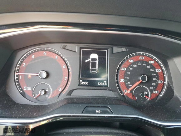 2019 Volkswagen Jetta GLI S with VIN 3VW6T7BU2KM250881, listed as a Copart auction lot 42461555 with 34900 miles and Salvage Title. Bid and sale history available at carsss.com. Image 9.