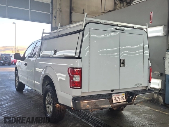 2018 Ford F-150 XL with VIN 1FTEX1EP5JKF37918, listed as a IAAI auction lot 42774232 with 91,917 mi miles and . Bid and sale history available at DreamBid. Image 14.