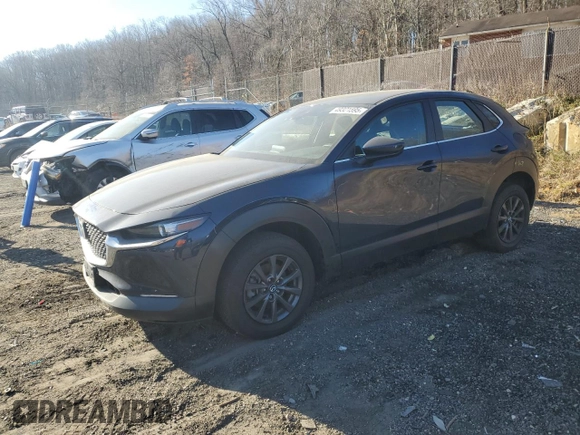 2023 Mazda CX-30 S with VIN 3MVDMBAM9PM509075, listed as a Copart auction lot 49321595 with 23,792 mi miles and Salvage Title. Bid and sale history available at carsss.com. Image 1.