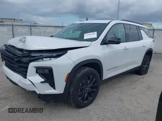 2025 Chevrolet Traverse FWD LT с VIN 1GNERGRS8SJ211623, выставлен на аукционе IAAI как лот 42561606 с пробегом 6 562 миль миль и . История ставок и продаж доступна на DreamBid. Изображение 16.