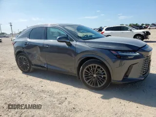 2024 Lexus RX 350 with VIN 2T2BAMBA9RC045973, listed as a Copart auction lot 59936185 with 9,352 mi miles and Salvage title. Bid and sale history available at DreamBid. Image 4.