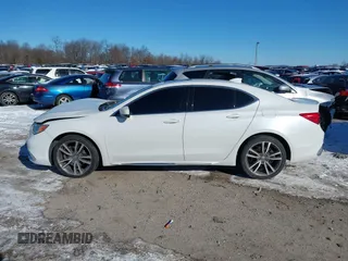 2019 Acura TLX w/Advance Pkg with VIN 19UUB3F89KA003858, listed as a IAAI auction lot 41271443 with 81,978 mi miles. Bid and sale history available at carsss.com. Image 14.