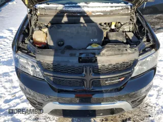 2016 Dodge Journey Crossroad Plus with VIN 3C4PDDGG5GT221507, listed as a Copart auction lot 89279735 with 89,808 mi miles and Salvage title. Bid and sale history available at DreamBid. Image 12.