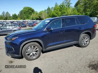 2024 Toyota Highlander XLE with VIN 5TDAAAB53RS008622, listed as a Copart auction lot 55663265 with 21,056 mi miles and Salvage title. Bid and sale history available at DreamBid. Image 1.