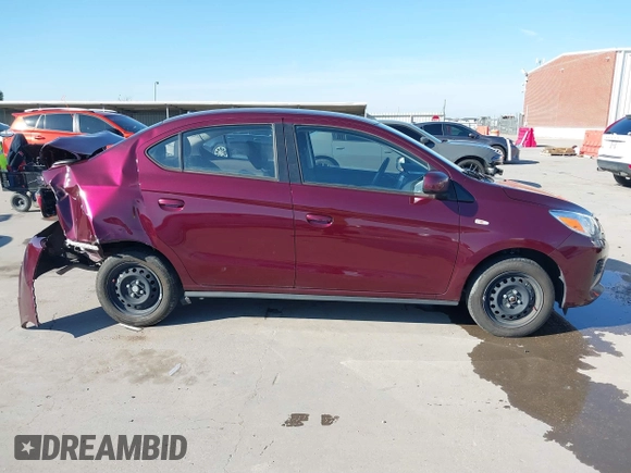 2022 Mitsubishi Mirage ES z VIN ML32FUFJ2NHF03767, wystawiony jako IAAI lot #41153905 z przebiegiem 29 337 mil mil oraz . Historia ofert i sprzedaży dostępna na DreamBid. Obrazek 14.