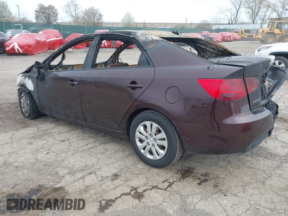 2011 Kia Forte EX with VIN KNAFU4A24B5448315, listed as a IAAI auction lot 41935088 with 1 mi miles. Bid and sale history available at carsss.com. Image 3.