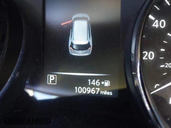 2017 Nissan Rogue SV with VIN KNMAT2MV3HP522962, listed as a IAAI auction lot 41589964 with 100,967 mi miles and . Bid and sale history available at DreamBid. Image 15.