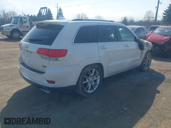 2015 Jeep Grand Cherokee Summit with VIN 1C4RJFJGXFC734025, listed as a IAAI auction lot 41842927 with 137,993 mi miles. Bid and sale history available at carsss.com. Image 4.
