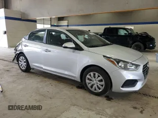 2022 Hyundai Accent SE с VIN 3KPC24A61NE171582, выставлен на аукционе Copart как лот 57715085 с пробегом 21 392 миль миль и Списание • Salvage title. История ставок и продаж доступна на DreamBid. Изображение 4.