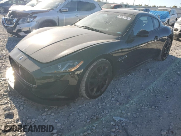 2013 Maserati GranTurismo Sport с VIN ZAM45VLA5D0074293, выставлен на аукционе Copart как лот 76071204 с пробегом 34 297 миль миль и Списание • Salvage title. История ставок и продаж доступна на DreamBid. Изображение 1.