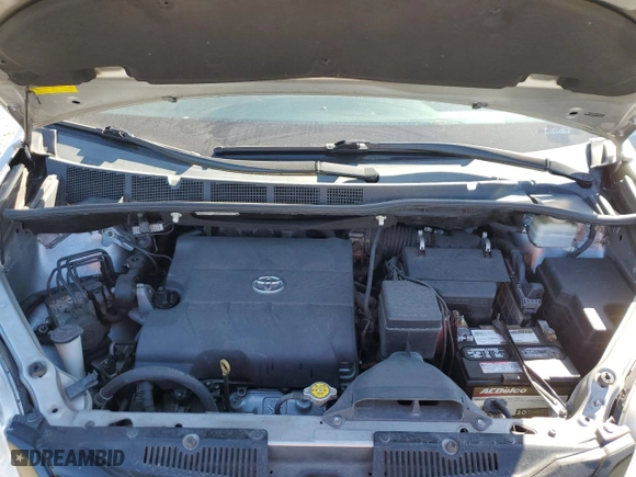 2015 Toyota Sienna L with VIN 5TDZK3DC6FS647841, listed as a Copart auction lot 46359365 with 102,916 mi miles and Salvage Title. Bid and sale history available at carsss.com. Image 12.
