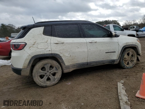 2019 Jeep Compass Altitude with VIN 3C4NJCBB9KT664922, listed as a Copart auction lot 45175545 with 99,665 mi miles and Salvage Title. Bid and sale history available at carsss.com. Image 3.