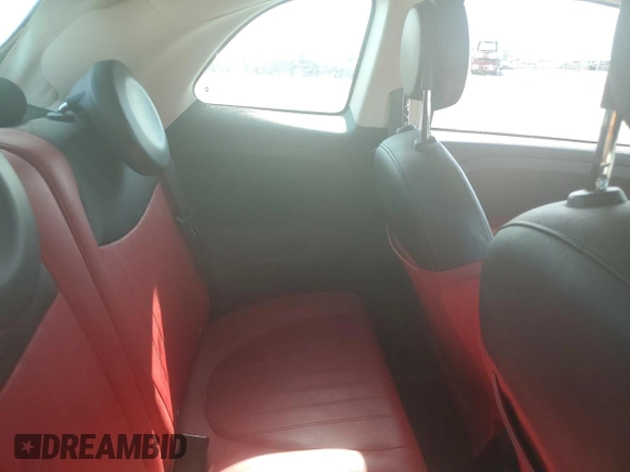 2012 FIAT 500 Gucci with VIN 3C3CFFER9CT174618, listed as a Copart auction lot 52387295 with 119,474 mi miles and Salvage Title. Bid and sale history available at carsss.com. Image 10.