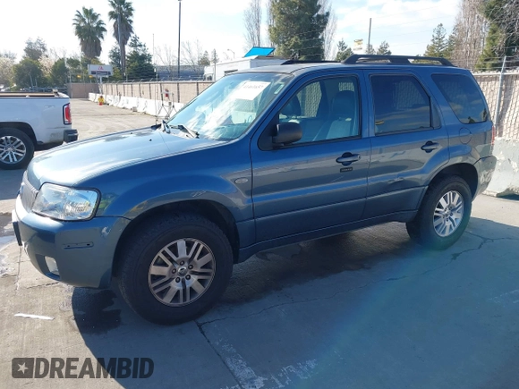 2005 Mercury Mariner Luxury z VIN 4M2CU57135DJ07230, wystawiony jako IAAI lot #41461657 z przebiegiem 267 105 mil mil oraz . Historia ofert i sprzedaży dostępna na DreamBid. Obrazek 2.