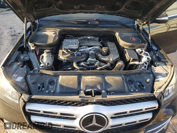 2020 Mercedes-Benz GLS with VIN 4JGFF8GE2LA167222, listed as a Copart auction lot 60885182 with 40,220 mi miles. Bid and sale history available at carsss.com. Image 7.