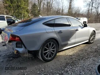 2017 Audi A7 Premium Plus with VIN WAUW2AFCXHN023910, listed as a Copart auction lot 86535324 with 63,793 mi miles and Salvage title. Bid and sale history available at DreamBid. Image 3.