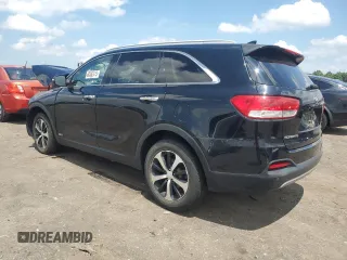2016 Kia Sorento EX with VIN 5XYPHDA16GG033238, listed as a Copart auction lot 60362415 with 121,220 mi miles and Salvage title. Bid and sale history available at DreamBid. Image 2.