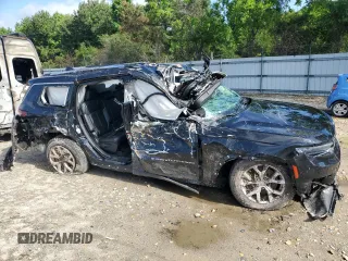 2021 Jeep Grand Cherokee Limited with VIN 1C4RJKBG8M8189045, listed as a Copart auction lot 57964365 with Not provided miles and Salvage title. Bid and sale history available at DreamBid. Image 4.