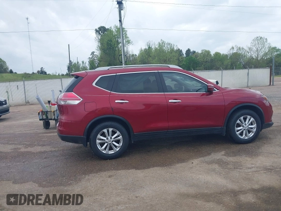 2014 Nissan Rogue SV with VIN 5N1AT2MT5EC761832, listed as a IAAI auction lot 41959114 with 57,494 mi miles and . Bid and sale history available at DreamBid. Image 13.
