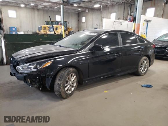 2019 Hyundai Sonata SE with VIN 5NPE24AF9KH762503, listed as a Copart auction lot 53690485 with 76,278 mi miles and Salvage Title. Bid and sale history available at carsss.com. Image 1.