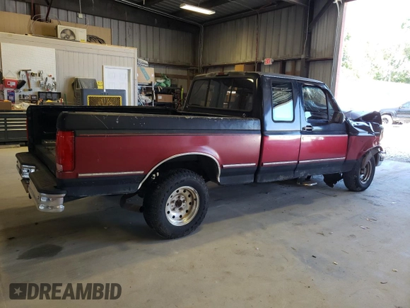 1995 Ford F-150 with VIN 1FTEX15N0SKC25151, listed as a Copart auction lot 67682654 with 187,416 mi miles and Salvage Title. Bid and sale history available at carsss.com. Image 3.