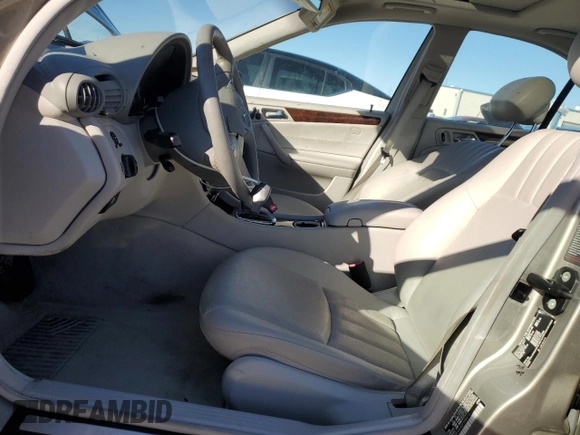 2005 Mercedes-Benz C 320 with VIN WDBRF64J45F598415, listed as a Copart auction lot 79745294 with 45,177 mi miles and Salvage Title. Bid and sale history available at DreamBid. Image 7.