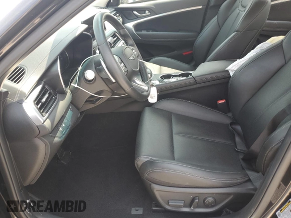 2025 Genesis G70 2.5T with VIN KMTG34SC3SU150511, listed as a Copart auction lot 64469965 with 15,861 mi miles and Clean title. Bid and sale history available at DreamBid. Image 7.